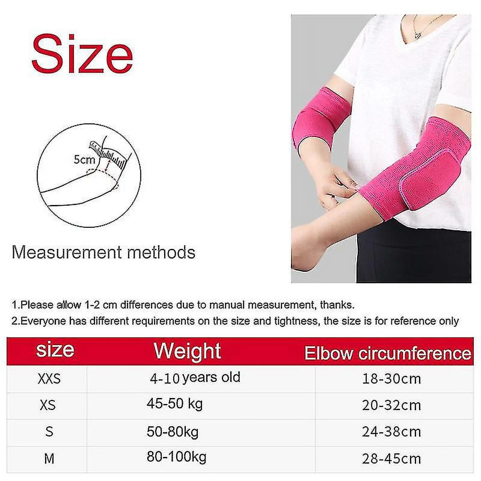 Elastic Elbow Pads Thickened Sponge Knee Protectors Guard Basketball Volleyball Sport Arm Sleeve Adults Children