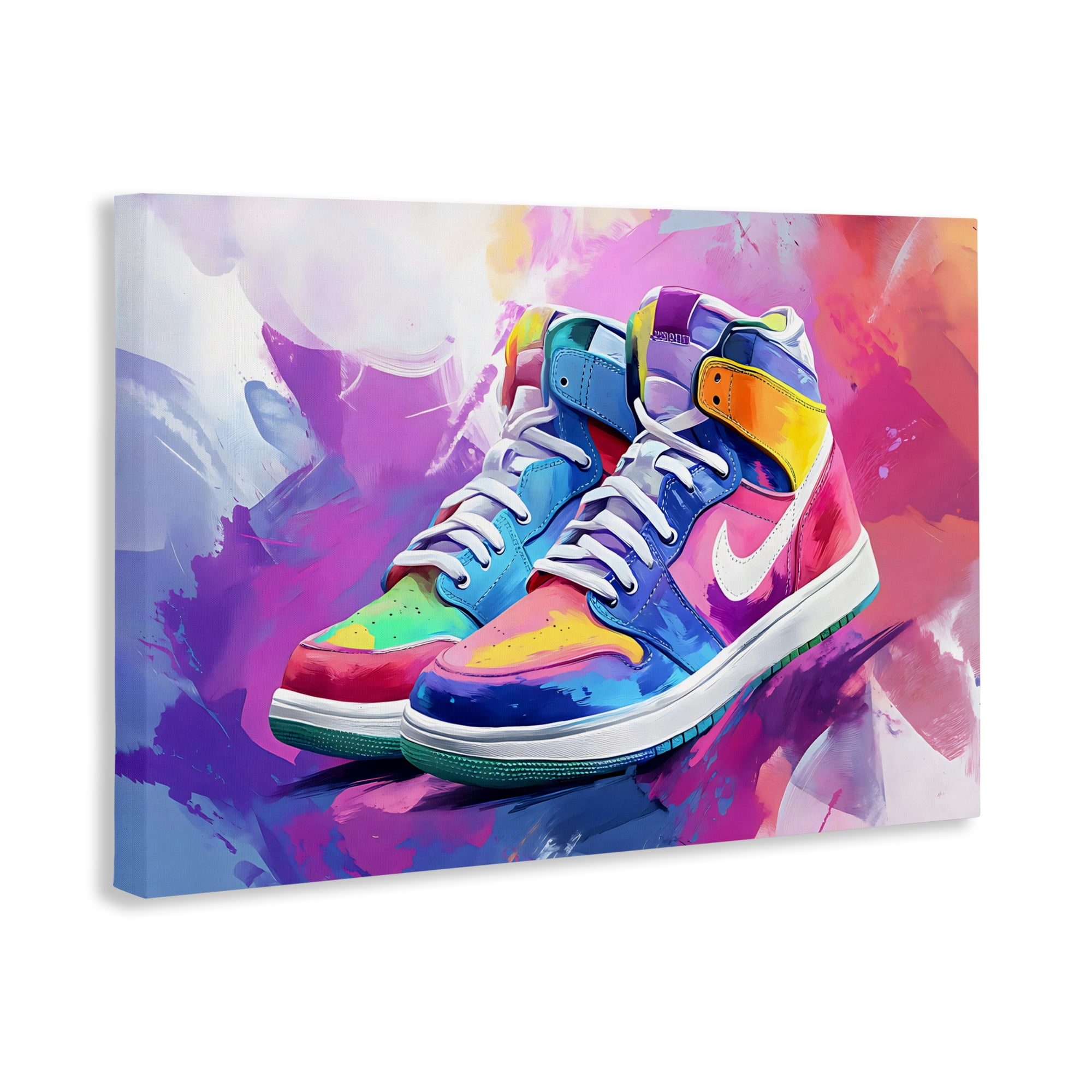 Stupell Industries Stylish Vintage Sneakers Canvas Wall Art, design by Creative Studio