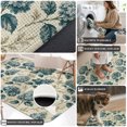 thumbnail image 4 of Front Door Mat 19.7"x31.5", Vintage Hydrangea Floral Non Slip Backing & Low Profile Doormats, Absorbent Muddy Dirt Trapper Door Mats for Front Back Door Entryway Farmhouse Botanical Aesthetic, 4 of 9