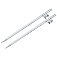 thumbnail image 1 of Unique Bargains Ground Rod Cold Galvanized Grounding Pin 2.6ft Straight Welding Plate Double Hole Grounding Stake, 2pcs, 1 of 4