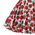 thumbnail image 6 of enyan Toddler Dress Girls Ruffle Tulle Dresses Cute Summer Party Princess Sundress Toddler Princess Dress,White,11-12 Years, 6 of 6