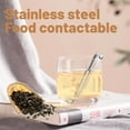 thumbnail image 2 of 2 Pack Long Handle Tea Infuser, NOGIS Stainless Steel Tea Steeper for Loose Leaf Tea, Reusable Tea Diffuser for Loose Tea Single Cup, 2 of 7