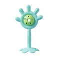 thumbnail image 1 of juguete sonajero y mordedor,mordedor de palma para bebé,juguete para masticar para las necesidades,juguete 2 en 1 para la dentición del bebé,exploración sensorial,mordedores de silicona azul, 1 of 9