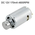 thumbnail image 3 of Motor de vibración DC 12V 170mA 4800RPM Motores vibrantes de gran potencia para masajeador DIY 79x35.5mm, 3 of 4