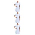 thumbnail image 3 of Bearachild Women Short Sleeve Scrubs ab Coat Uniform Nurse Type1 NO1, 3 of 6