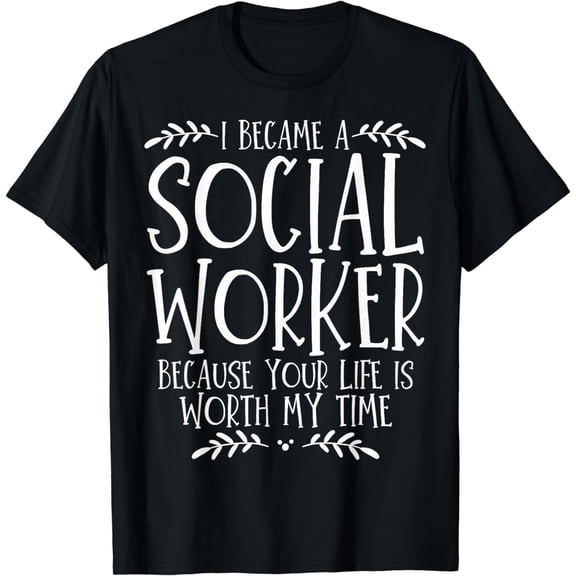 Social Worker Social Work Vintage Gift T-Shirt mens t shirt,black,women,funny,misfits,men,journey