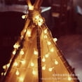 thumbnail image 1 of LED String Lights, Warm White Ball Fairy Lights, Waterproof Decorative Starry Lights for Bedroom Patio Parties, Battery Powered, 1 of 8