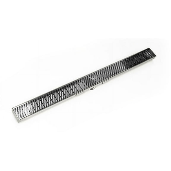 Infinity Drain 36" SAS 6536 PS Linear Drain Kit: Polished Stainless