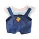 thumbnail image 4 of Ropa de muñeca de peluche de 20 cm, ropa de animales de peluche, ropa suave mono zanahoria, 4 of 9