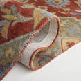thumbnail image 5 of Safavieh Heritage Reanna Oriental Wool Area Rug, Red/Green, 8' x 10', 5 of 11