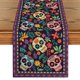 thumbnail image 1 of Table Runner Artoid Mode Mexican Sugar Skull Dia De Los Muertos, 1 of 7