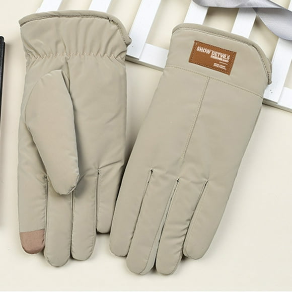 XZNGL Warm Winter Gloves for Men Winter Gloves for Men Touch-Screen Gloves Windproof Warm Gloves for Winter Use Mens Winter Gloves Warm Gloves Winter Men Warm Winter Running Gloves Men