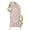 Pink, Rose, White, variant on Arch Backdrop 7.2 Ft, Pink Mexican Fiesta Spandex Stretch Fitted Arch Cover, Round Top Chiara Arches Stand Backdrop Cover for Wedding Birthday Party Baby Shower Floral Rustic Pastoral Leaves