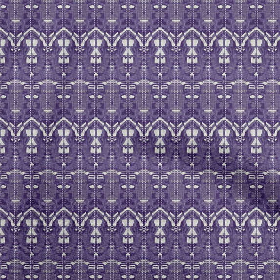 oneOone Rayon Violet Fabric Texture Sewing Material Print Fabric By The Yard 56 Inch Wide