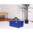 thumbnail image 7 of Unique Bargains Clothes Storage Moving Bags for Closet Organizers Dark Blue 29x13x14.5in, 7 of 7
