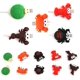 thumbnail image 3 of Cute-Animals-5PCS5 protectores de cable de datos/carga/rayo de animales lindos, masticables solo compatibles con la interfaz Lightning de Apple (cute-animals-5pcs), 3 of 3