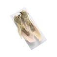 thumbnail image 2 of PONPRNGY 2Pcs Glitter Birds Gold Artificial Foam Feather Birds Clip on Christmas Tree Ornaments Wedding Home Wreath Decoration, 2 of 6