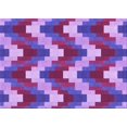 thumbnail image 1 of Ahgly Company Machine Washable Indoor Rectangle Transitional Dark Magenta Purple Area Rugs, 5' x 8', 1 of 7