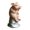 F, variant on kjfeif Pig Statue Mini Pig Figurine, Resin Home Decor, Lucky Animal Garden Statue for Micro Landscape (Pig Squatting on The toilet)