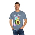 thumbnail image 4 of Humorous Unicorn Costume Graphic Gift  Funny Unicado Unique Clouds Avocados Vegan Men Women Unisex Garment-Dyed T-shirt, 4 of 4