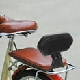 thumbnail image 4 of Motorbike Backrest Pad Motorcycle Passenger Rear Backrest Detachable Scooter Backrest, 4 of 9