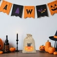 thumbnail image 3 of Halloween Glow In The Dark Drawstring Bag Linen Storage Pouch For Candy Jewelry Perfume Trick Or Party Closet Storage Boxes with Lids under Bed Dresser Extra Large Storage Containers under Bed Storage, 3 of 3