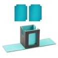 thumbnail image 3 of Esquirla Card Deck Box Container for Baseball Card Game Card Protection Scratch Resistant blue, 3 of 8
