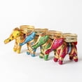 thumbnail image 3 of Bulk Elephant Tea Light Holder for Diya Diwali Decor | Goddess Ganesh Chaturthi| Decorative Candle Holder India Festivals, Diwali, Wedding, House Warming, Pooja | 2.7x2.7x3.9 Inch (Pack of 2), 3 of 5
