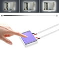 thumbnail image 2 of 2PCS Touch sensor switch 12V 5A 60W LED smart one-button mirror light switch, 2 of 8