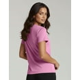 thumbnail image 3 of Real Essentials 5 Pack: Women's Breeze Tech Short Sleeve T-Shirts Athletic Tops Gym Workout Yoga Tennis Activewear (Plus), 3 of 3
