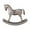 Silver, variant on jifeng Rocking Horse Statue Artistic Decorative Figurine for Gift Tabletop TV Stand