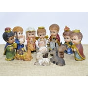 christmas nativity set scene cartoon figures figurines baby jesus 12 piece set - Best Christmas Village Sets christmas nativity set scene cartoon figures figurines baby jesus 12 piece set - Best Christmas Village Sets