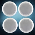 thumbnail image 1 of Melody (TM) 2 Pairs (4PCS) 6.5'' Two-Way CROSSOVER In Ceiling Speaker binding post per Pair, 1 of 4