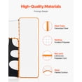 thumbnail image 4 of VEVOR 12x9 ft 3-IN-1 Lacrosse Goal Net with Backstop and Target Rebounder Equipment, 4 of 9