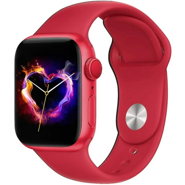 Fralugio Smartwatch Reloj Inteligente Watch 8 Max Ips Hd Nfc Rojo Fralugio Sport Walmart en linea