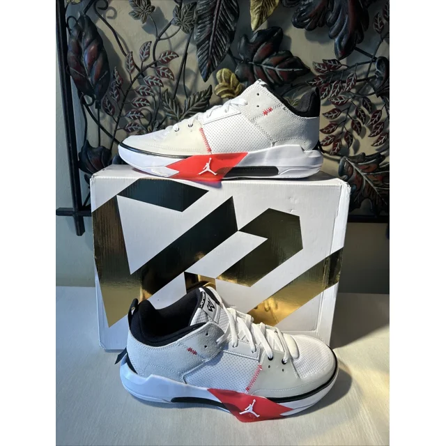 Ni - ke NEW Jordan One Take 5 - FD2335-106 - White/Black/University Red - Men size 12