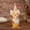 Yellow, variant on Weloille Standing Easter Gnome Doll Colorful Ear Pointed Hat Dwarf Standing Decoration