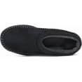 thumbnail image 2 of Pantuflas tipo mocasín para hombre, cálidas, suaves y cómodas, para interiores y exteriores, con suela ancha y esponjosa., 2 of 5