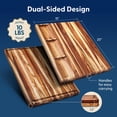 thumbnail image 2 of Tabla de cortar Sonder Los Angeles Bradbury, madera de teca, 38 x 25 x 4 cm, 2 of 9