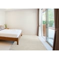thumbnail image 4 of Ottomanson Solid Contemporary Area Rug, 7'10" x 9'10", Off-White, 4 of 11