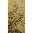 thumbnail image 2 of Shouzhen, Ma 11x18 Gold Ornate Wood Framed with Double Matting Museum Art Print Titled - Narcissus, 2 of 4