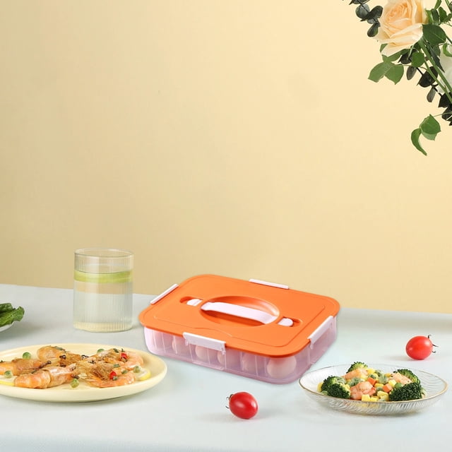 Dvkptbk Conteneur à Œufs pour Réfrigérateur avec Couvercles 18 Œufs pour Réfrigérateur Réutilisable Organisateur de Repas Frais (Transparent) Boîtes de Rangement pour Œufs