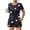Black Sky, variant on Avidlove Women's Pajamas Set Short Sleeve Print Pjs Top and Shorts Sleepwear Comfy Loungwear with Pockets
