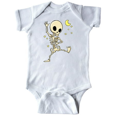 

Inktastic Cute Dancing Skeleton Gift Baby Boy or Baby Girl Bodysuit