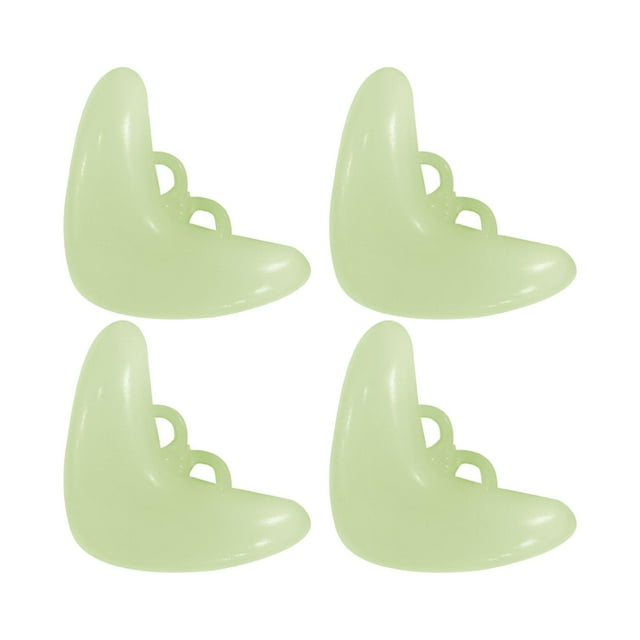 4 protectores de esquinas luminosos para mesas, a prueba de bebés, protectores de esquinas Mariposa