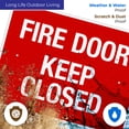 thumbnail image 5 of Fire Door Keep Closed Sign, Fire Safety Sign, (SI-5681), 5 of 8