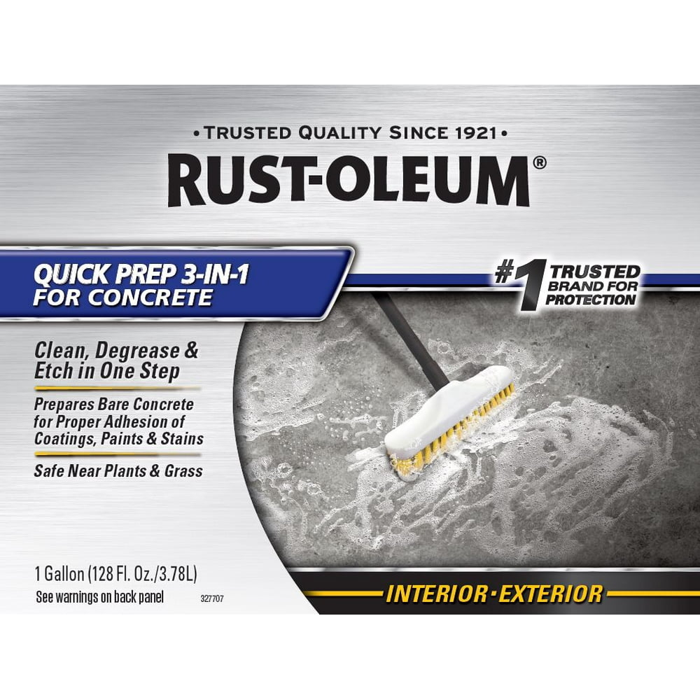 RustOleum Quick Prep 3in1 Cleaner, Degreaser & Etch, Gallon