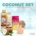 thumbnail image 3 of Coconut Bath and Body Gift Set for Women, Luxury Spa Shower and Bath Set, Hydrating Skin Care Self Care Gift Valentines Gift, 3 of 4