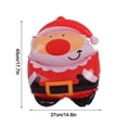 thumbnail image 3 of Hvmvliv Inflatable Christmas Decorations 17.7in Santa Claus Inflatable Ball Outdoor Christmas Inflatable Decorated Ball PVC Inflatable Christmas Ball Yard Christmas Decorations, 3 of 6