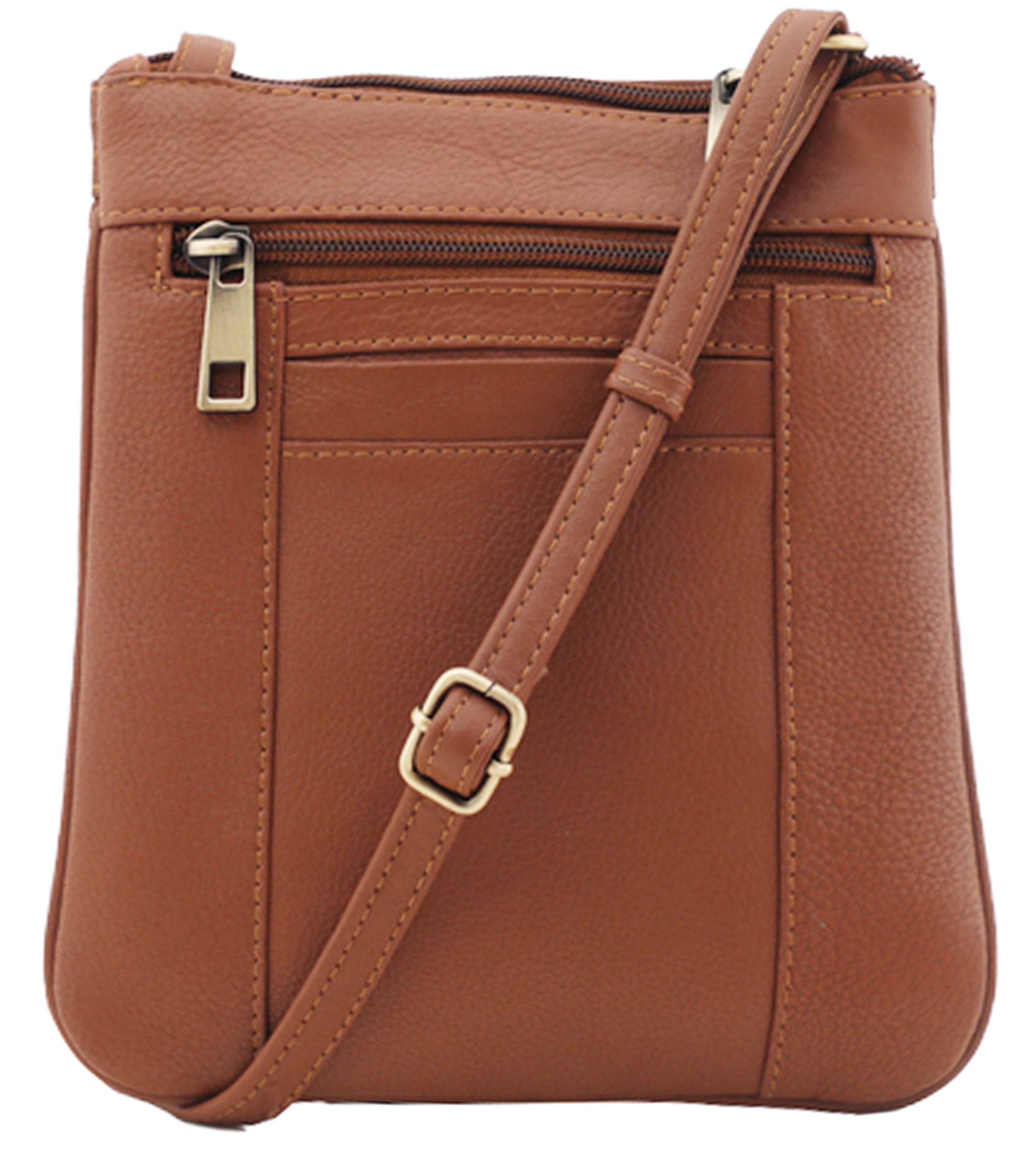 Leather Crossbody Bags For Women-Shoulder Strap Women Purses Travel Handbags